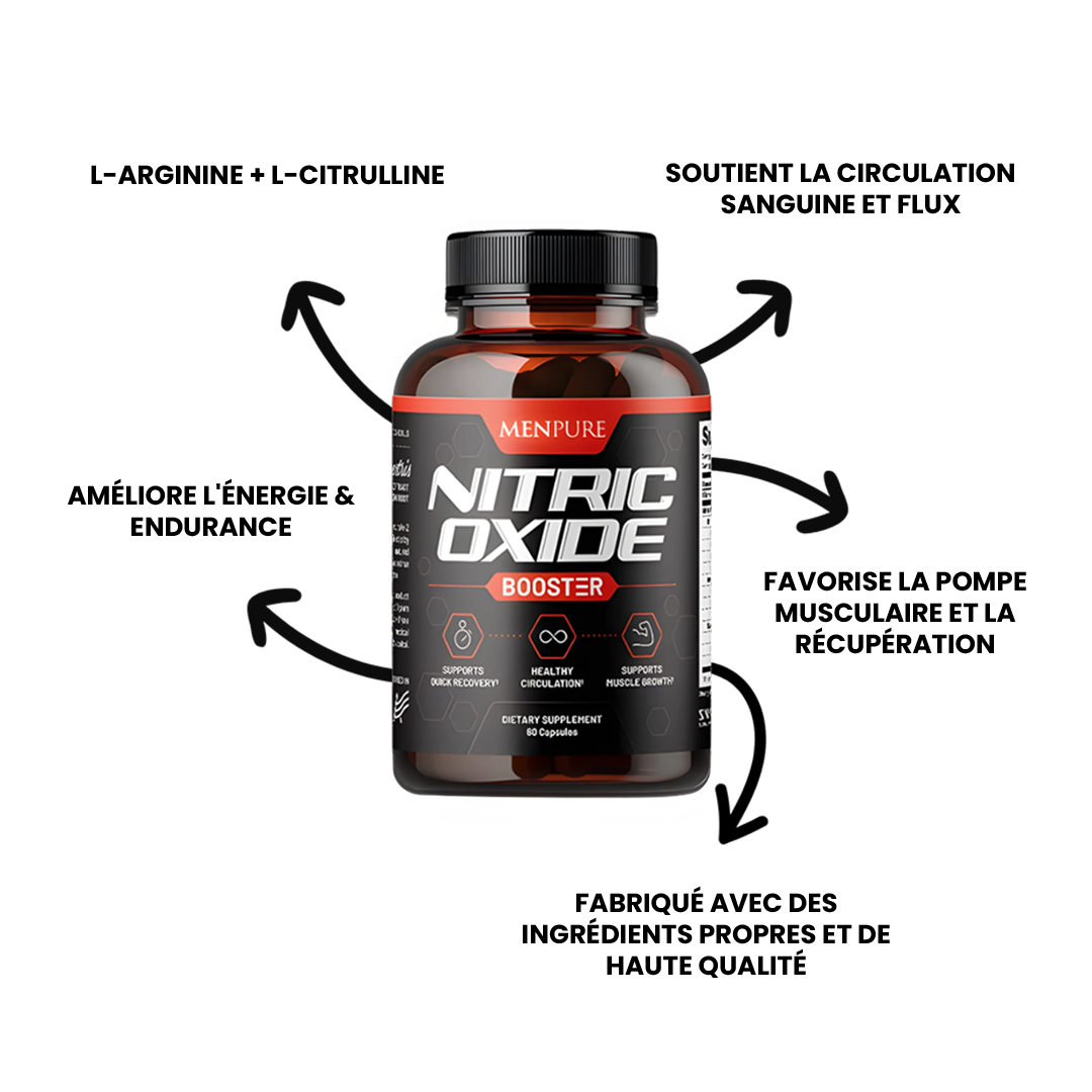 3 façons dont le booster d'oxyde nitrique Menpure transforme vos performances